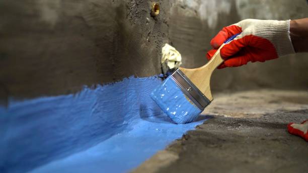 Commercial Emergency Waterproofing project at a Buckland, OH business property by SJ Waterproofing Pros
